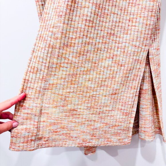 OLIVIA & VIVIAN Long Open Front Multicolor Cardigan Sweater | Medium * - Picture 8 of 8